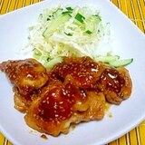 ご飯がすすむ♪鶏モモ肉のしょうが焼き♪